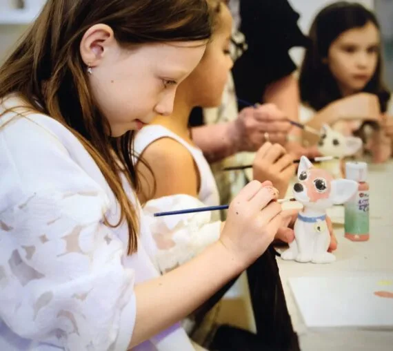 Pottery painting at art-ful Worthing